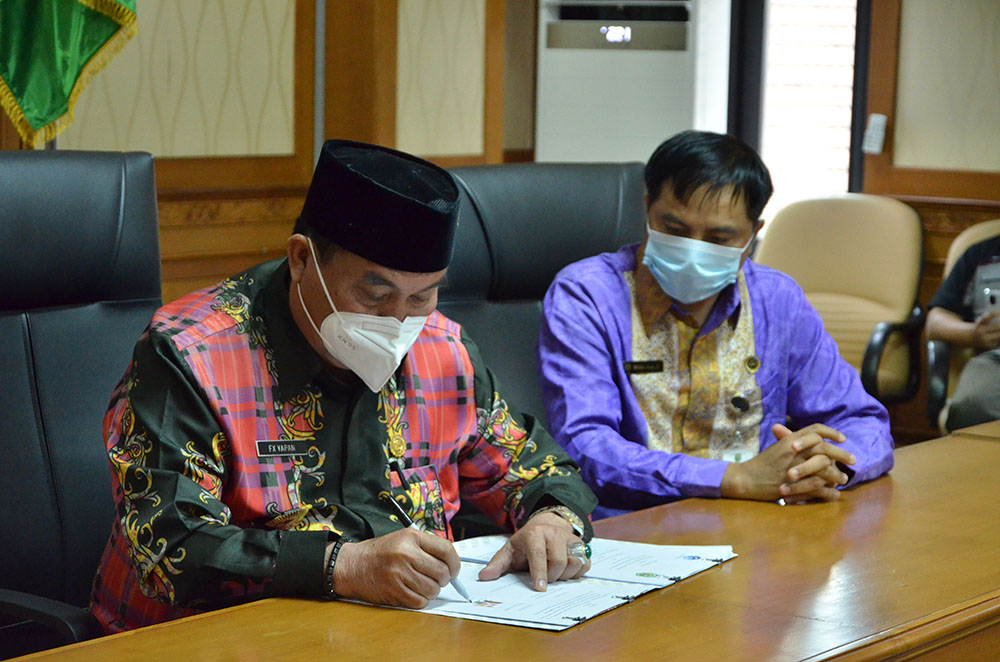 MoU Kominfo RI dengan Pemkab Kubar, Implementasi Kota Cerdas Kawasan Ibu Kota Baru